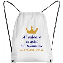 Rucsac rezistent, Ai valoare in ochii lui Dumnezeu!